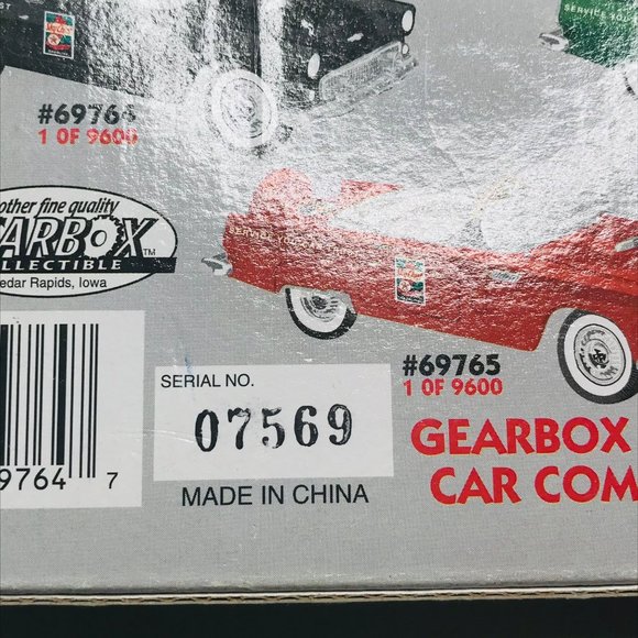 Vintage Texaco Sky Chief 1956 Ford Thunderbird Serial #07569 Gearbox Pedal Car - Picture 7 of 8